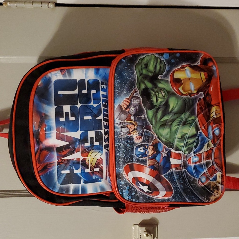 Marvel Avengers Boys Backpack Bookbag